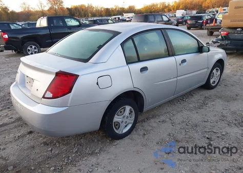 2004 Saturn Ion 1 from USA, damaged, VIN 1G8AG52F64Z122825